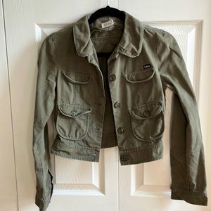 Cropped Cargo Jacket - Made in Canada